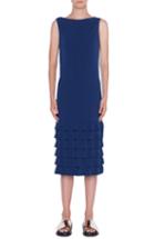 Women's Akris Punto Wave Hem Midi Dress - Blue