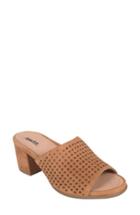 Women's Earth Ibiza Perforated Sandal M - Brown