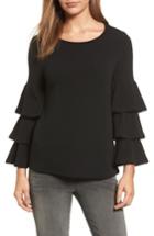 Women's Pleione Tiered Bell Sleeve Knit Top