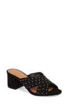 Women's Halogen Fable Studded Mule M - Black