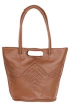 Urban Originals Style Vegan Leather Tote Bag - Brown