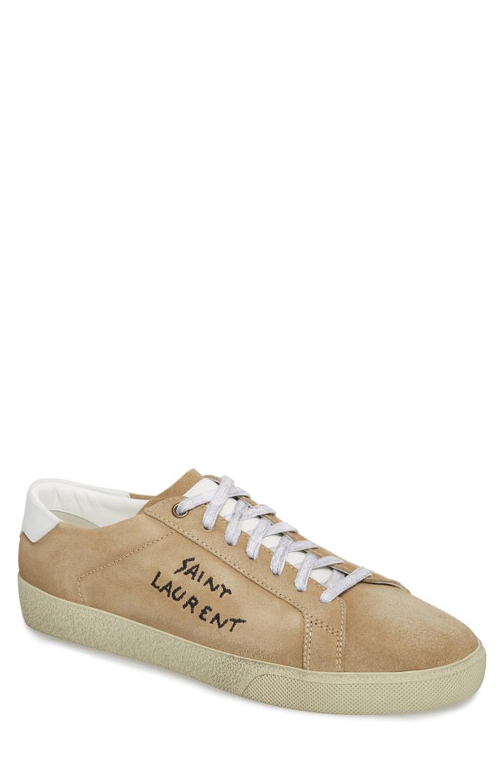 Men's Saint Laurent Low Top Sneaker Us / 44eu - Brown