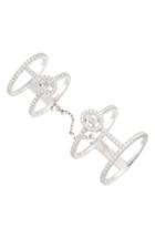 Women's Messika Glam'azone Double Pave Diamond Ring