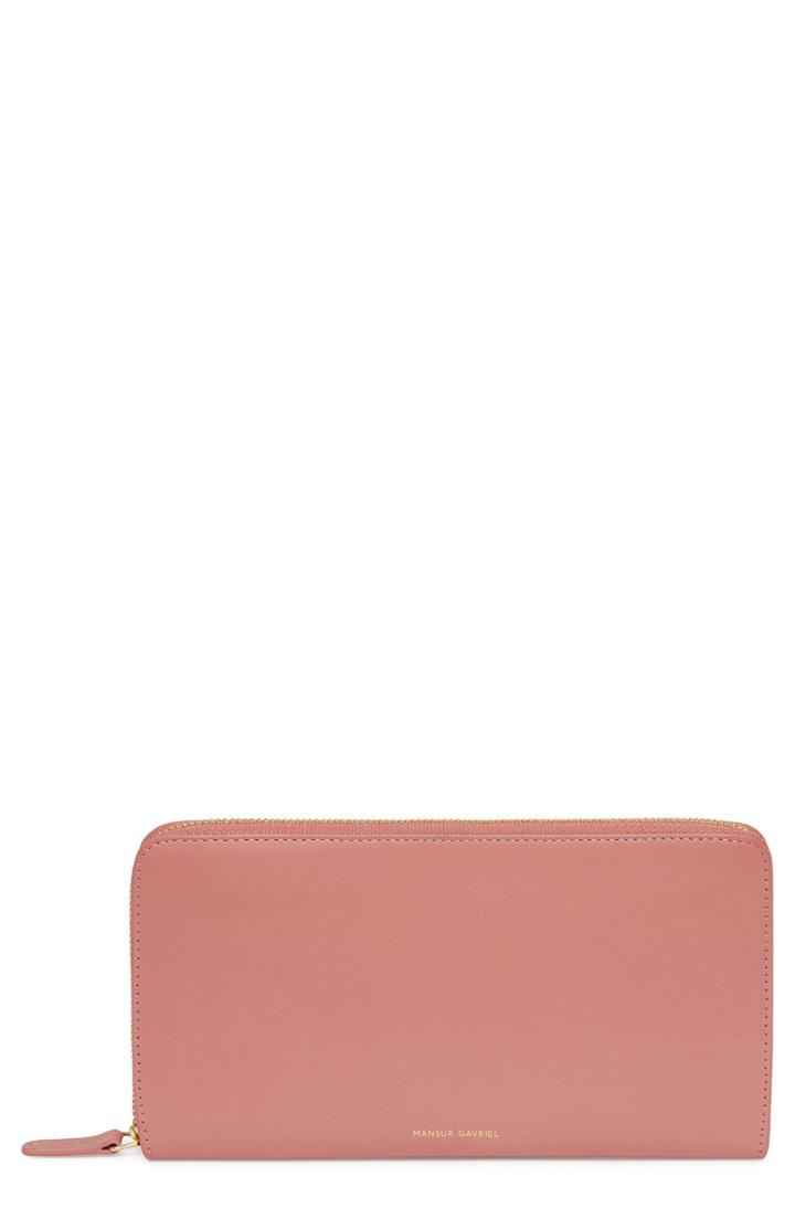 Women's Mansur Gavriel Leather Continental Wallet -