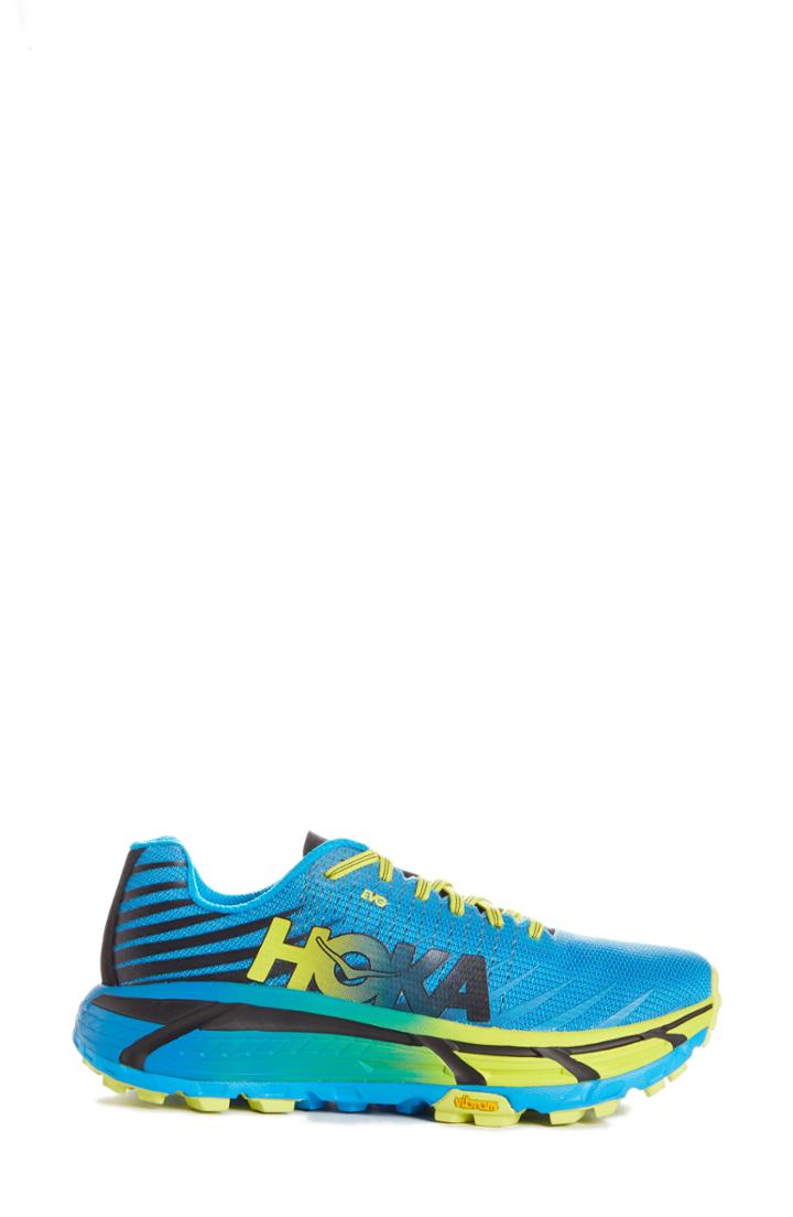Men's Hoka One One Evo Mafate Trail Running Shoe D - Blue