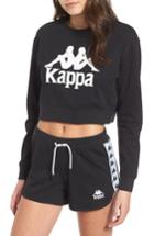 Women's Kappa Bamm Bamm Crop Sweatshirt - Black