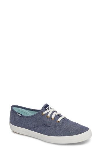 Women's Keds Champion Seasonal Solid Sneaker .5 M - Blue