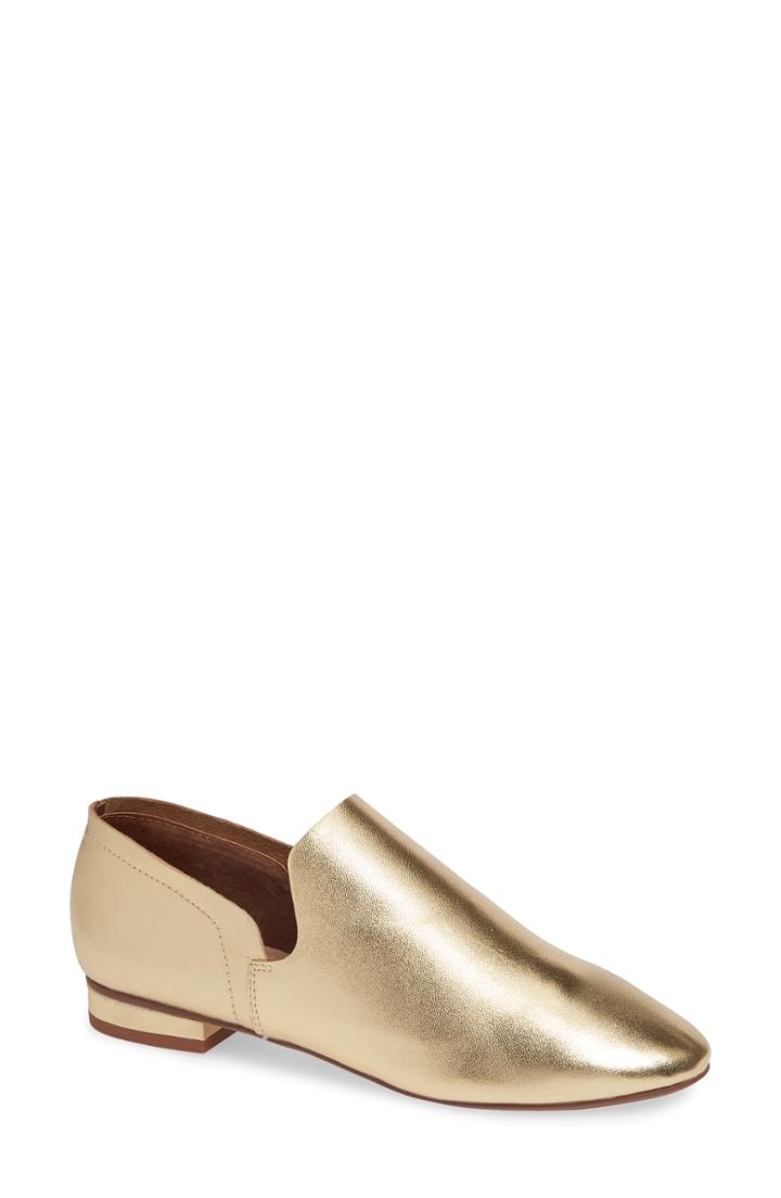 Women's Kelsi Dagger Brooklyn Clara Flat .5 M - Metallic