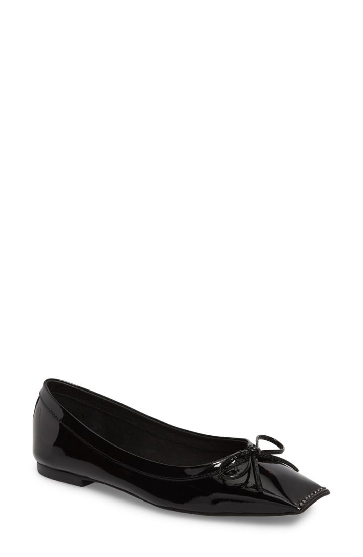 Women's Jeffrey Campbell Achira Flat .5 M - Black