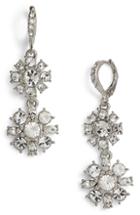 Women's Givenchy Crystal Cluster Drop Earrings