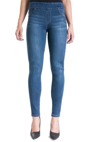 Women's Liverpool Jeans Company Sienna Mid Rise Soft Stretch Denim Leggings
