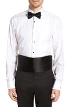 Men's Nordstrom Men's Shop Silk Cummerbund & Pre-tied Bow Tie Set, Size - Black