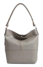 Treasure & Bond Sydney Leather Convertible Hobo - Grey