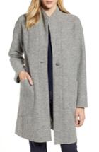 Women's Fleurette Teddy Wool Coat - Grey