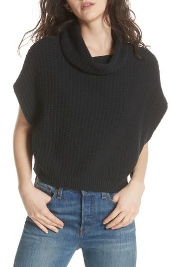 Women's Free People Keep It Simple Vest - Black