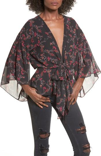 Women's Lovers + Friends Beckett Top - Black