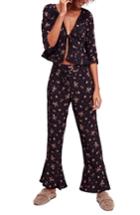 Women's Free People El Paso Top & Pants, Size - Black