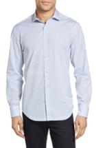 Men's Good Man Brand Bond Trim Fit Print Sport Shirt