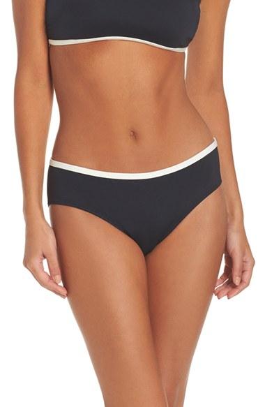 Women's Kate Spade New York Hipster Bikini Bottoms - Black