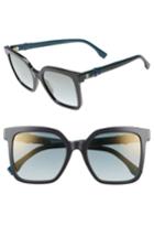Women's Fendi 54mm Square Sunglasses - Grey