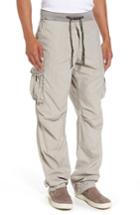 Men's James Perse Contrast Waist Cargo Pants (l) - Grey