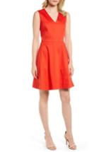 Women's Draper James Love Circle V-neck Dress - Red