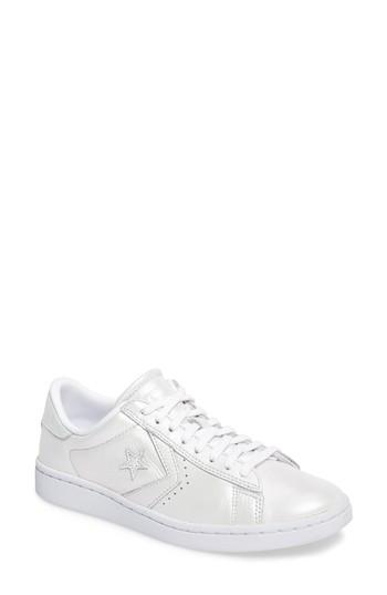 Women's Converse Pro Leather Lp Sneaker .5 M - White