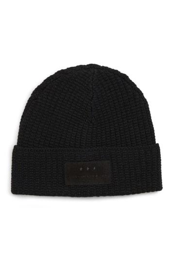 Men's John Varvatos Star Usa Plated Merino Wool Beanie - Blue