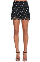 Women's Willow & Clay Star Lace Shorts - Blue