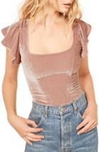 Women's Reformation May Top - Pink