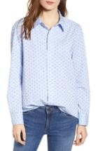 Women's Dl1961 Metropolitan Avenue Button Down Shirt - Blue