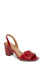 Women's Calvin Klein Claudia Slingback Sandal M - Red