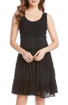Women's Karen Kane 'tara' Tiered Lace A-line Dress