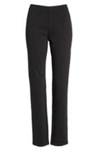 Petite Women's Eileen Fisher Skinny Ponte Pants, Size P - Grey