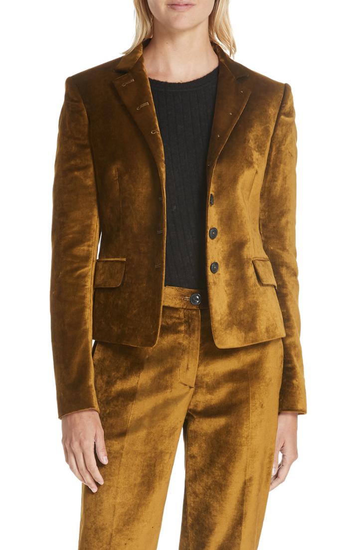 Women's Rag & Bone Rei Velvet Blazer