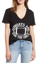 Women's Prince Peter Sundays Are For The Girls Tee - Black