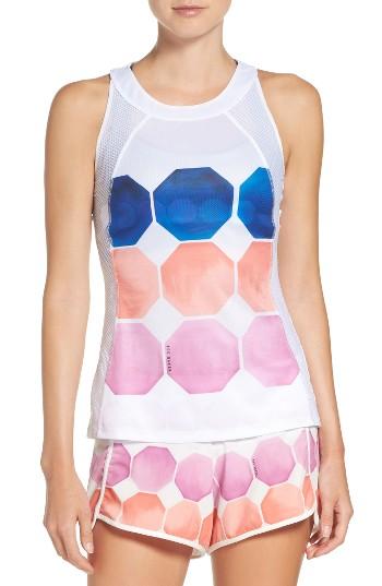 Women's Ted Baker London Marina Mosaic Tank - White