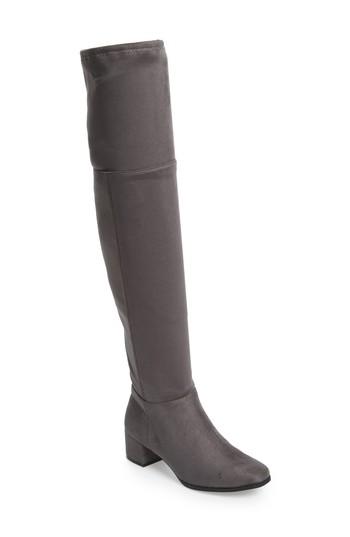 Women's Chinese Laundry Festive Over The Knee Boot .5 M - Metallic