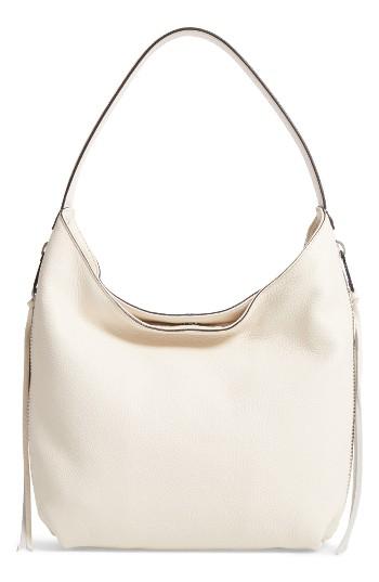 Rebecca Minkoff Medium Bryn Leather Hobo - White