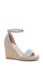 Women's Valentino Garavani 'rockstud' Espadrille Wedge Us / 34eu - Beige