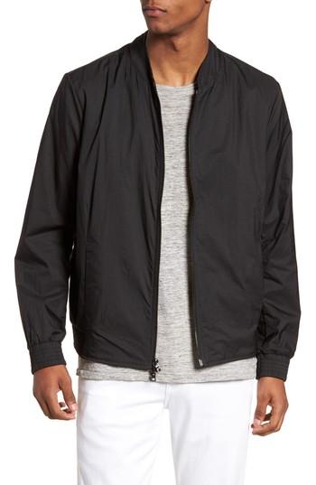 Men's Wings + Horns Reversible Bomber Jacket - Black