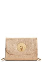 See By Chloe Mini Lois Metallic Calfskin Leather Crossbody Bag - Metallic