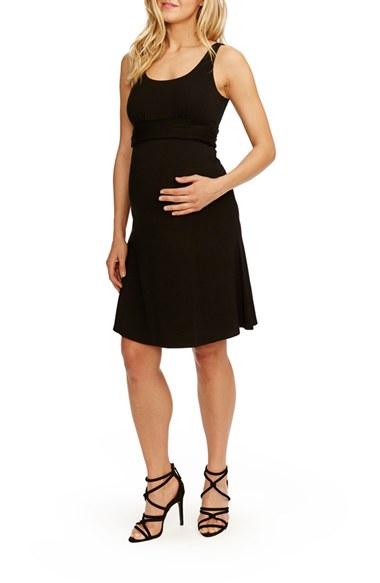Women's Rosie Pope 'best' Maternity Dress - Black
