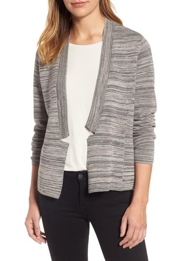 Women's Eileen Fisher Tencel & Organic Cotton Cardigan - Beige