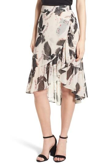 Women's Rebecca Minkoff Selena Skirt, Size - Ivory
