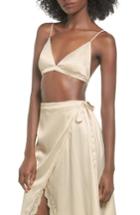 Women's Somedays Lovin Know The Night Satin Bralette - Ivory