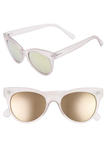 Women's Bp. 56mm Cat Eye Sunglasses - Milky Pink/ Pink