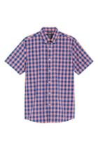 Men's 1901 Trim Fit Check Sport Shirt - Pink