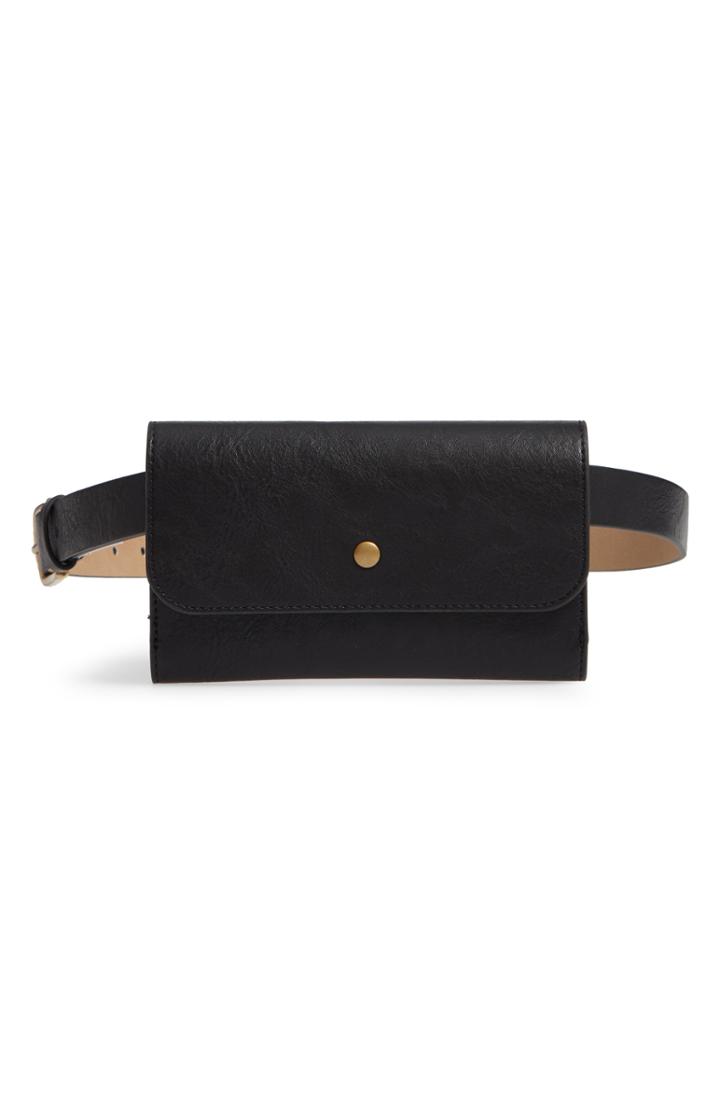 Treasure & Bond Faux Leather Belt Bag -