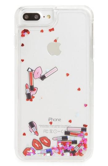 Velvet Caviar Makeup Bag Floating Iphone 7/8 Case - Pink
